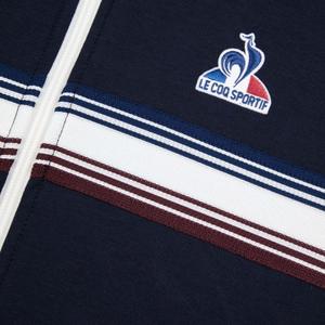Sweatshirt med fuld lynlås Le Coq Sportif Tri image-2