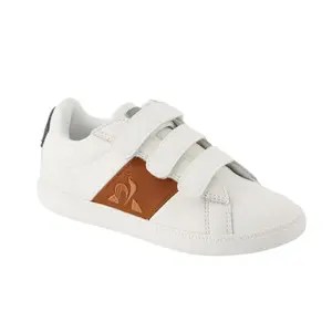 Zapatillas de deporte de velcro para niños Le Coq Sportif Courtclassic Ps Black Jean image-0