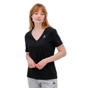 T-shirt col V manches courtes femme Le Coq Sportif Ess Col V N°1 image-2