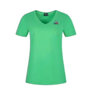 Women's v-neck T-shirt Le Coq Sportif ESS N°2 image-0