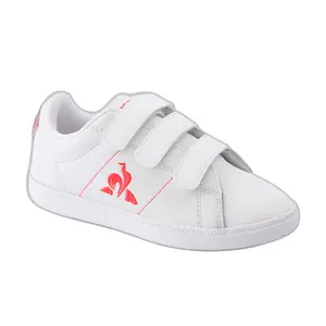 Baskets fille Le Coq Sportif Courtclassic PS Fluo image-1