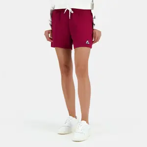 Le Coq Sportif Shorts Femme Short N°1 W Beige Chiné/Écru/Victory Blue