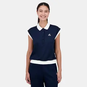 Polo feminino Le Coq Sportif Heritage SP Sl N°1 image-1