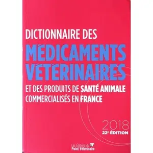 Dictionnaire des médicaments vétérinaires Le Point Vétérinaire 2018 image-0