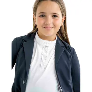 Turnier-Reitpolo mit langen Ärmeln, Mädchen Le Sabotier Eole image-2