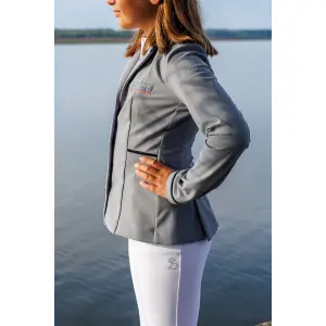 Veste d'équitation fille Le Sabotier Mini Judith image-6