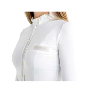 Damska koszulka polo jeździecka z długim rękawem Le Sabotier Orphee image-4