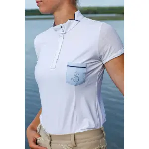 Polo d'équitation femme Le Sabotier Appoline image-1