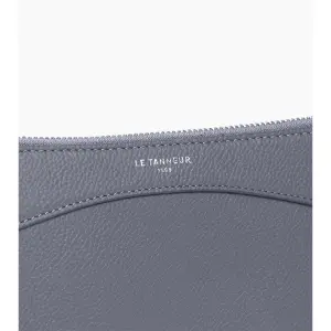 Pochette zippée et grainée femme Le Tanneur image-1