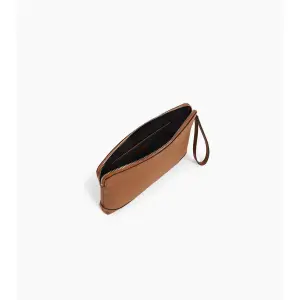 Pochette zippée et grainée femme Le Tanneur image-2