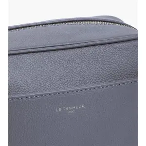 Zipper toilettas met zilveren afwerking Le Tanneur image-1