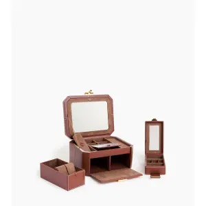 Sieradenbox met twee dameshorloges Le Tanneur image-1
