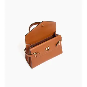 Double Flap Handbag Le Tanneur MM image-2