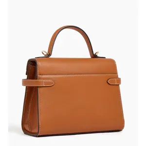 Double Flap Handbag Le Tanneur MM image-4