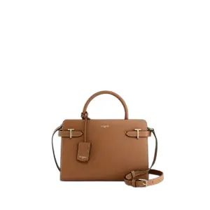 Grained Leather Handbag Le Tanneur MM image-0