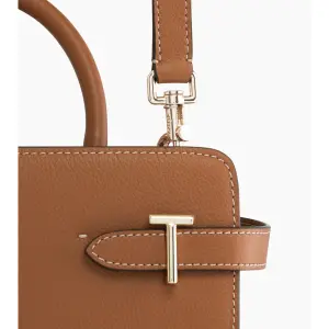 Grained Leather Handbag Le Tanneur MM image-1