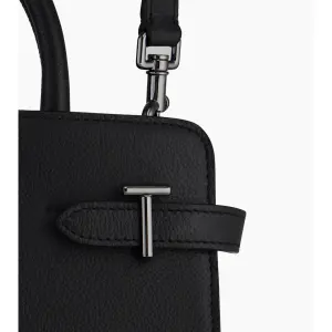 Grained Leather Handbag Le Tanneur MM image-1