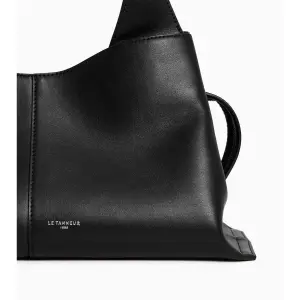 Tone-on-tone Embossed Handbag for Women Le Tanneur image-1