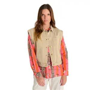 Women's denim jacket Le Temps des cerises Mallard image-0