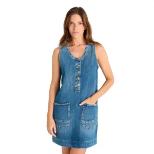 Vestito donna in denim Le Temps des cerises Maribou image-0