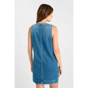 Vestito donna in denim Le Temps des cerises Maribou image-1