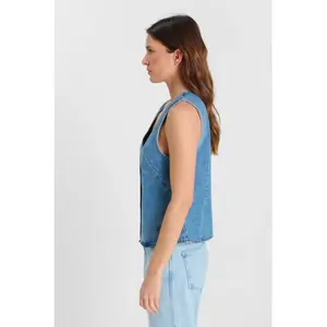 Giacca di jeans da donna Le Temps des cerises Melora image-3