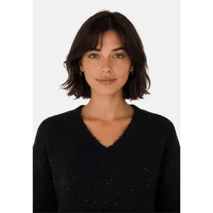 Women's V-neck sweater Le Temps des cerises Miry image-3
