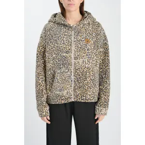 Sweatshirt à capuche zippé femme Le Temps des cerises Pamela