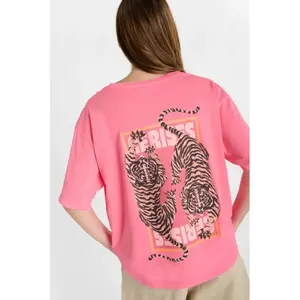 Γυναικείο T-shirt Le Temps des cerises Tigres image-3