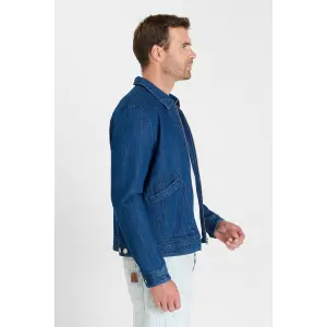 Denim jacket Le Temps des cerises Faje image-1