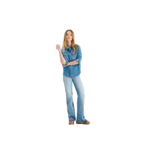 Women's Flare Jeans Le Temps des cerises Beth image-0