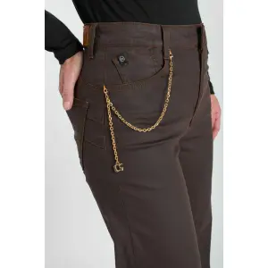 Kobiece dżinsy wide leg Le Temps des cerises Pulp High 24C Clea image-1