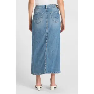 Denim skirt for women Le Temps des cerises Erykha image-2