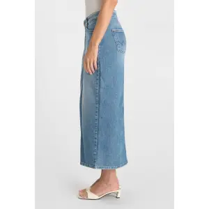 Denim skirt for women Le Temps des cerises Erykha image-3