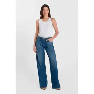 Wide Leg Women's Jeans Le Temps des cerises Lauryn Jab image-1