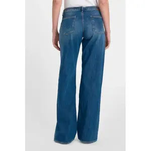 Wide Leg Women's Jeans Le Temps des cerises Lauryn Jab image-4