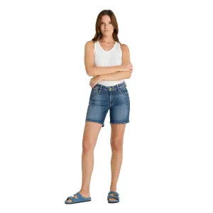 Women's denim shorts Le Temps des cerises Kelly image-1