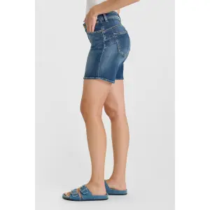 Women's denim shorts Le Temps des cerises Kelly image-5