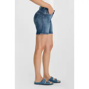 Women's denim shorts Le Temps des cerises Kelly image-4
