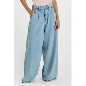 Jeans extra Wide Lige femme Le Temps des cerises Louvy image-1
