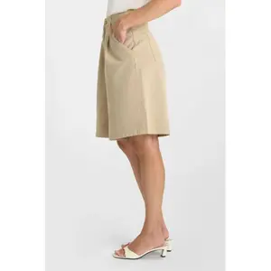 High-waisted denim shorts for women Le Temps des cerises Lova image-1