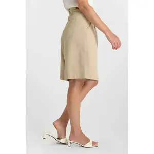 High-waisted denim shorts for women Le Temps des cerises Lova image-2