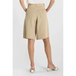 High-waisted denim shorts for women Le Temps des cerises Lova image-4