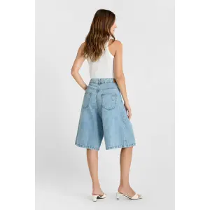 Jeansshorts för kvinnor Le Temps des cerises Lova image-1