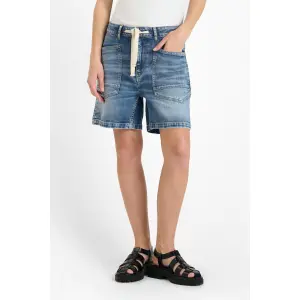 Short en jeans femme Le Temps des cerises Mado image-2