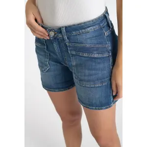 Women's zip-up denim shorts Le Temps des cerises Margot image-1