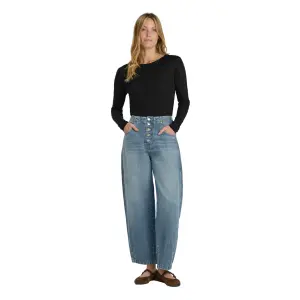 Women's jeans Le Temps des cerises Nyalau Loose image-2