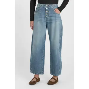 Women's jeans Le Temps des cerises Nyalau Loose image-1