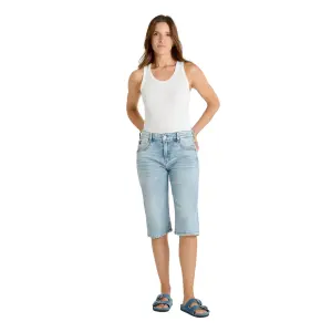 Women's denim shorts Le Temps des cerises Oasis image-0