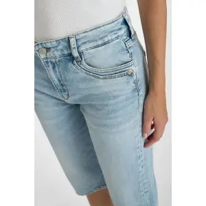 Women's denim shorts Le Temps des cerises Oasis image-2